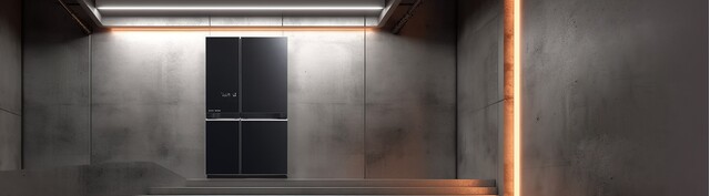 Tủ lạnh Mitsubishi Electric Inverter 580 lít MR-LA72ER-GBK-V Đen chính diện