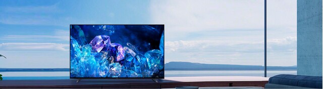 Google Tivi OLED Sony 4K 65 inch XR-65A80K mặt chính diện