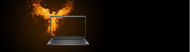 Laptop Dell Gaming G15 5511 i7-11800H P105F006BGR mặt chính diện