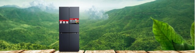 Tủ lạnh Toshiba Inverter 515 lít GR-RF670WI-PGV(A9)-BG chính diện