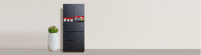 Tủ lạnh Toshiba Inverter 515 lít GR-RF669WI-PGV(A9)-BG chính diện