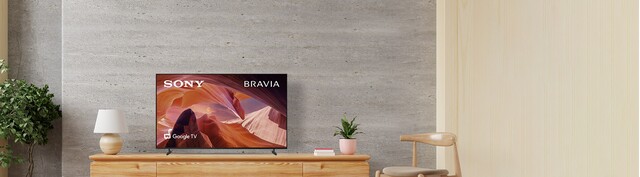 Google Tivi Sony 4K 75 inch KD-75X80L VN3 mặt chính diện