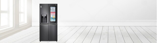 Tủ lạnh LG Inverter 496 lít GR-X22MB mặt chính diện