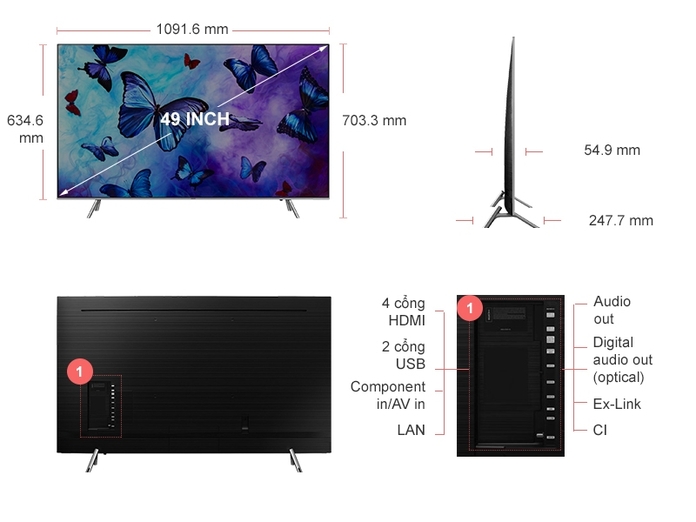 TIVI 49 INCH SAMSUNG QA49Q6FNAKXXV