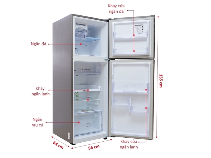 TỦ LẠNH SAMSUNG INVERTER 234 LÍT RT22FARBDSA