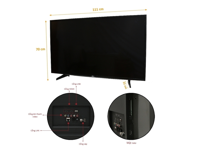 TIVI UHD LG 49 INCH 49UH617V