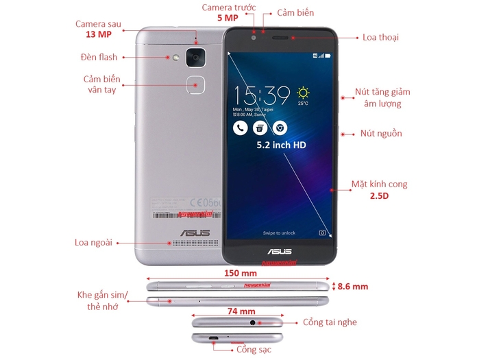 ASUS ZENFONE 3 MAX ZC520TL