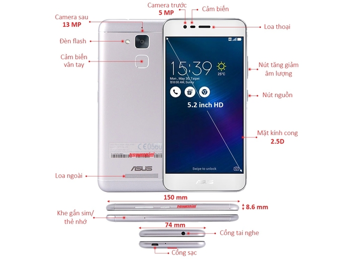 ASUS ZENFONE 3 MAX ZC520TL