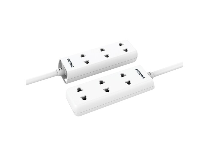 Ổ cắm điện Philips 3 lỗ 2 chấu CHP1130WB 3 mét