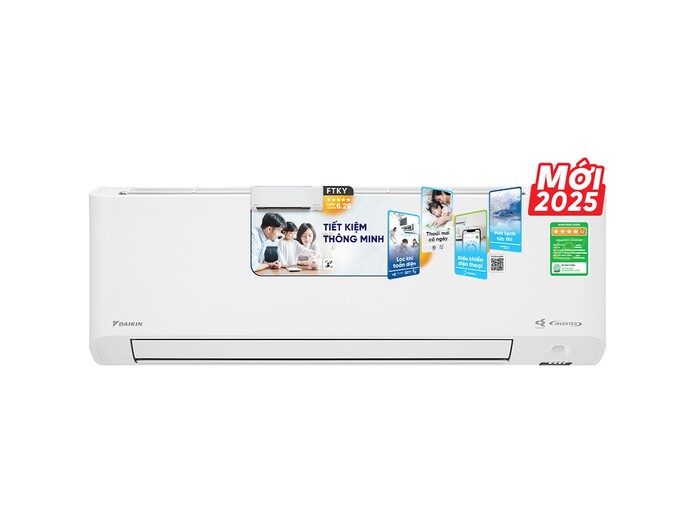 Daikin Inverter 1 HP FTKY25ZVMVRKY25ZVMV