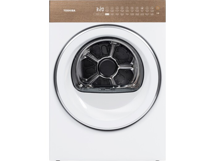 Máy sấy quần áo bơm nhiệt Toshiba Inverter 8 kg TD-T37BS90HWV(WT)