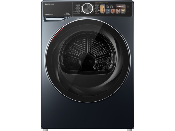 Máy sấy quần áo bơm nhiệt Toshiba Inverter 10 kg TD-T25BS110HWV(MG)