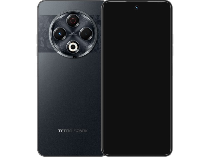 Điện thoại Tecno Spark 30 8GB/128GB Đen Bóng Đêm