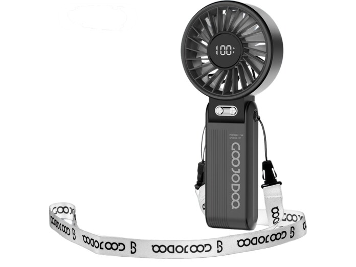 Quạt cầm tay Goojodoq GFS003-BLACK-GJ