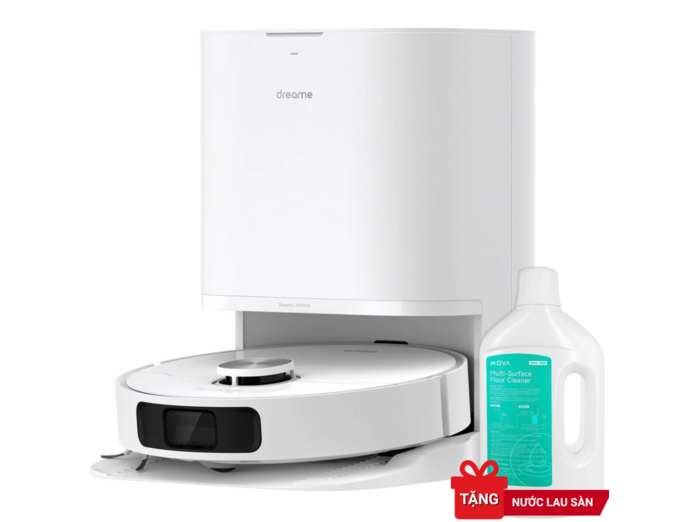 Robot hút bụi lau nhà Dreame L10 Prime mặt nghiêng