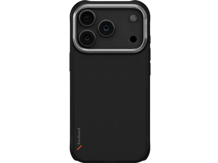 Ốp lưng iPhone 17 Pro Max Uniq Hybrid CarbonBla