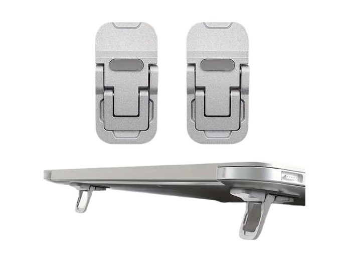 Giá đỡ laptop Dudukan di động đa năng Bạc