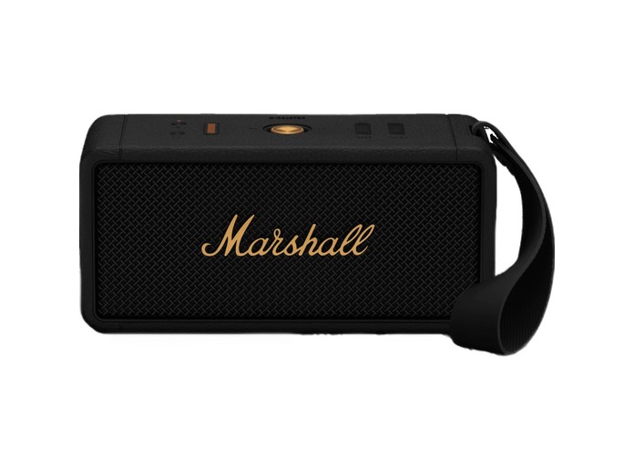 Loa di động Marshall Middleton Black & Brass
