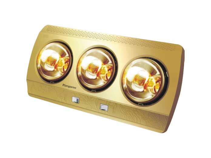 Đèn sưởi nhà tắm 3 bóng Kangaroo KGWH03T