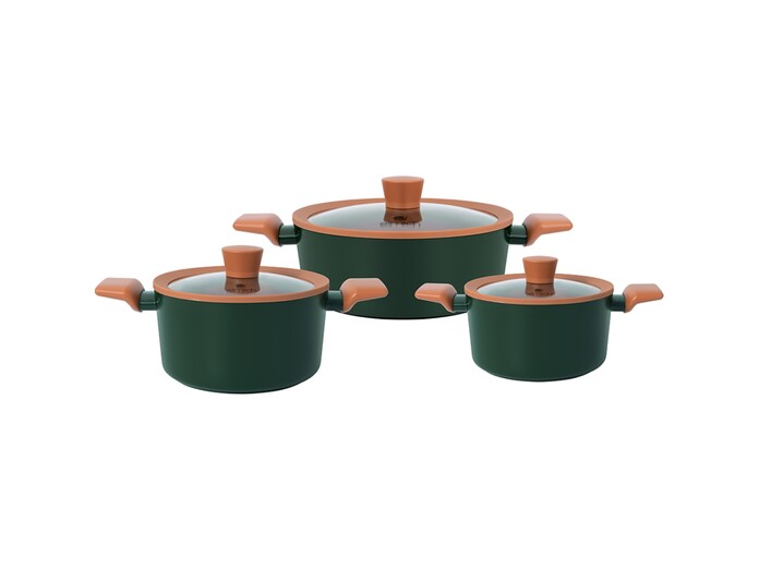 Bộ nồi chống dính Ceramic Elmich Harmony EL5246PT01