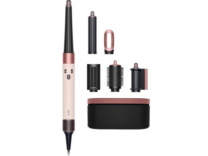 Máy tạo kiểu tóc Dyson Airwrap Straight+Wavy HS08 (Ceramic pink/Rose gold)