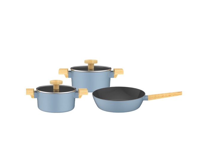 Bộ nồi vân gỗ Elmich Nature EL5206MG03