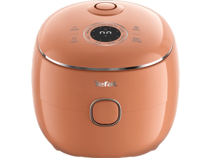 Nồi cơm điện tử mini Tefal 0.72 lít RK535TY0 Cam Đất
