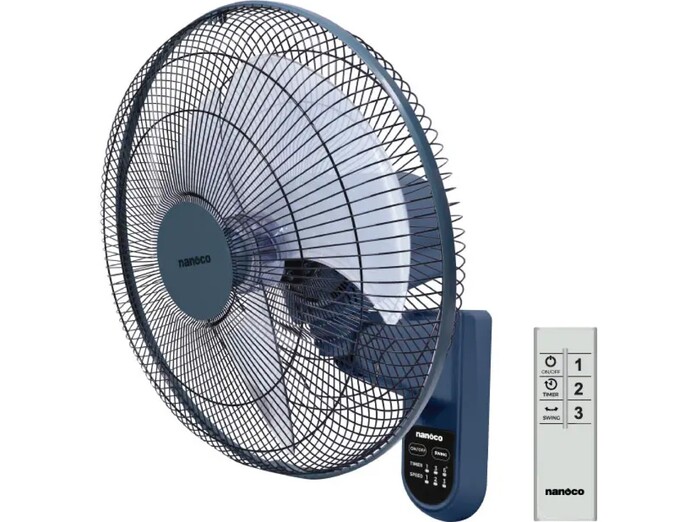 Quạt treo Nanoco NWF1612RC-BL