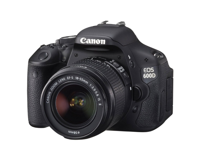 Máy ảnh Canon EOS 600D với ống kính 18-55 IS II màu đen giá tốt ...