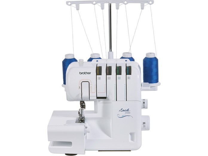 Máy vắt sổ Brother 2104D mặt chính diện