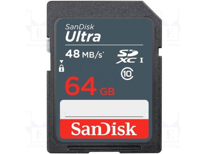 the-nho-64gb-sdxc-ultra-c10-read-48mb-s-sandisk