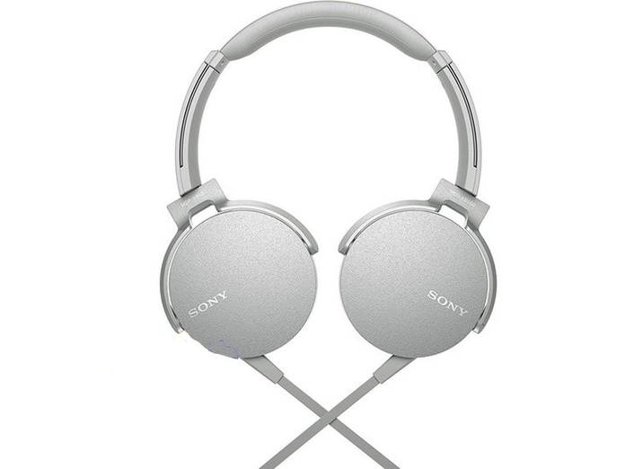 Tai nghe Sony MDRXB550APWCE màu trắng giá rẻ tại Nguyễn Kim