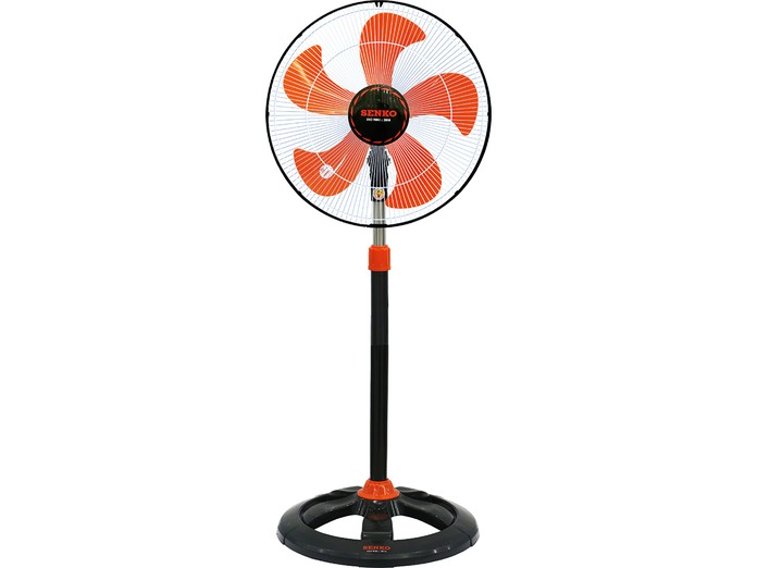 Quạt đứng Senko DCN1808 đen cam giá siêu rẻ tại Nguyễn Kim