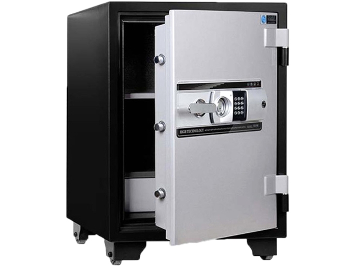 Két sắt Solid SLS-76E được chế tạo từ thép không gỉ cao cấp và hỗn hợp bê tông chịu nhiệt cao