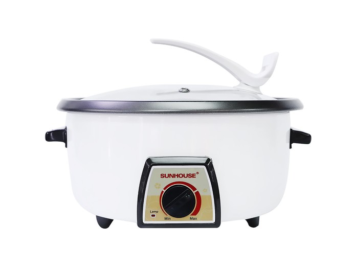Nồi lẩu điện Sunhouse 3 lít SHD4521 mặt chính diện