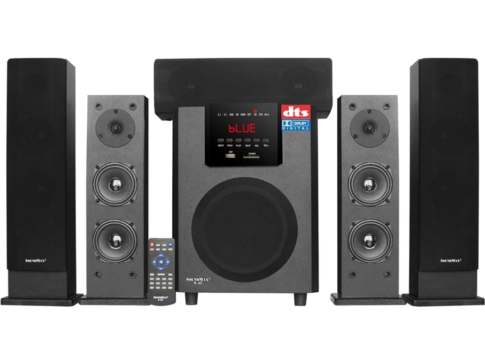 Loa vi tính Soundmax B60/5.1 màu đen giá tốt tại Nguyễn Kim
