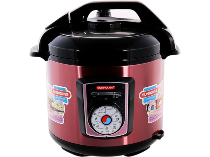 Nồi áp suất điện đa năng Sunhouse SHD1755 giá tốt tại Nguyễn Kim