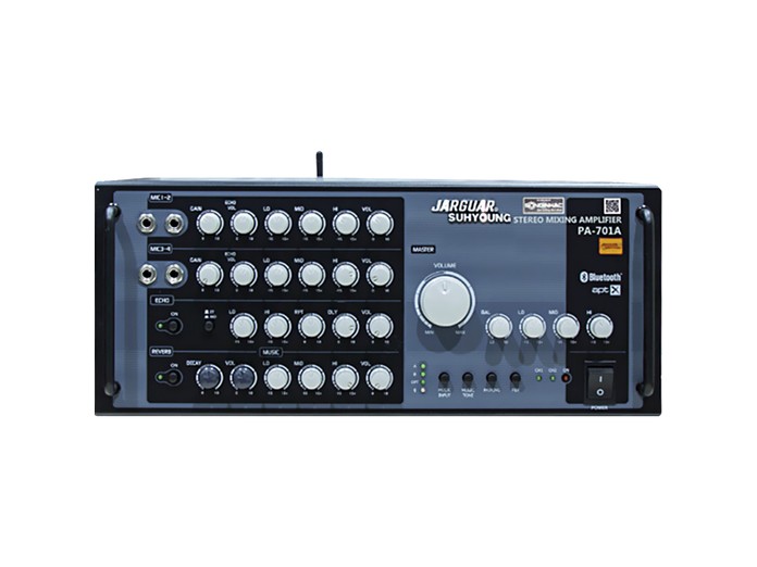 Amply Jarguar Suhyoung PA-701A mặt chính diện