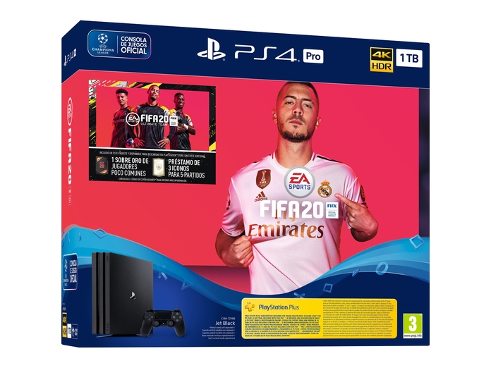 Bộ máy chơi game PS4 Pro FIFA20 PLAS-10443SB