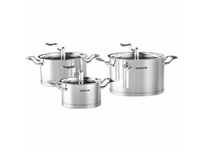 Bộ nồi inox 5 đáy Sunhouse SHG2503MSA