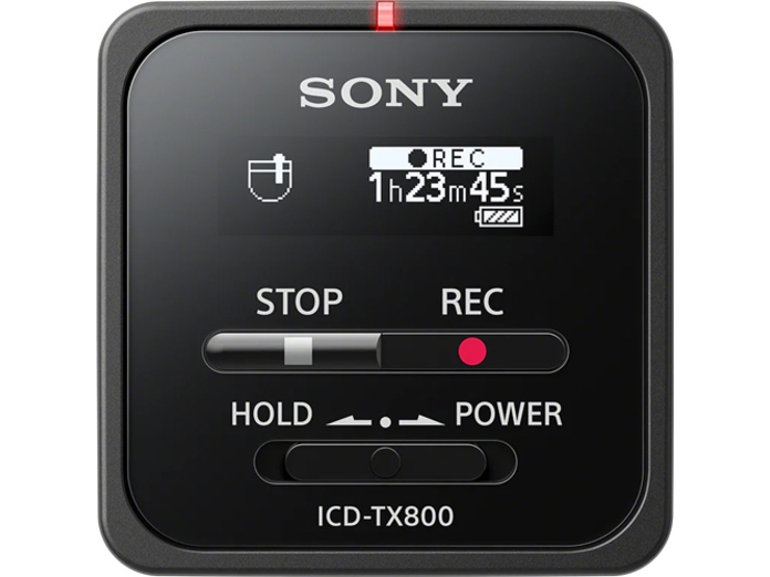 Máy ghi âm kỹ thuật số ICD-TX800/BCE mặt chính diện