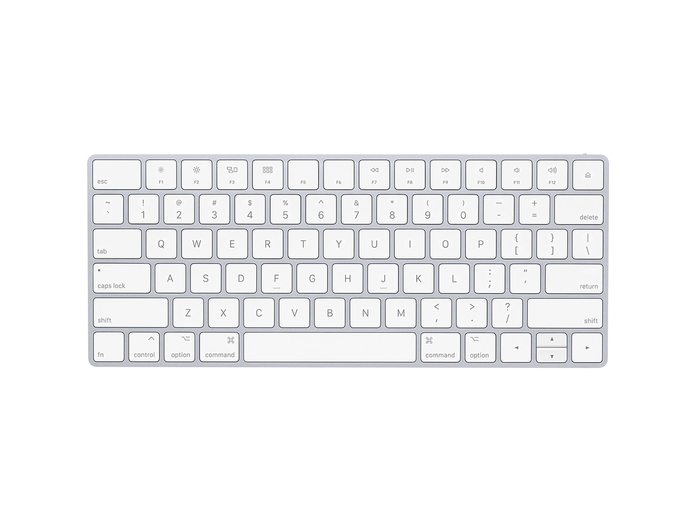 Bàn phím không dây Apple Magic Keyboard (MLA22ZA/A) topview