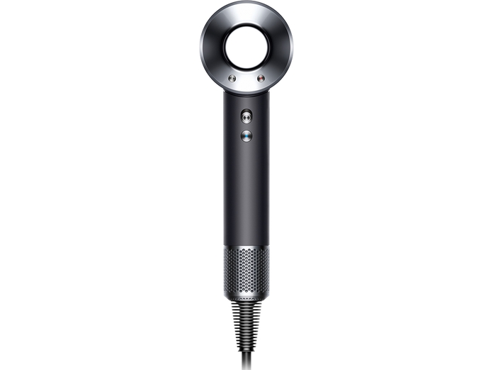 Máy sấy tóc Dyson HD03 Đen/Xám Bạc mặt chính diện
