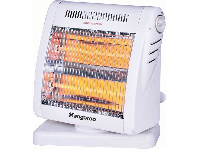 Đèn sưởi halogen Kangaroo KG1018C mặt nghiêng