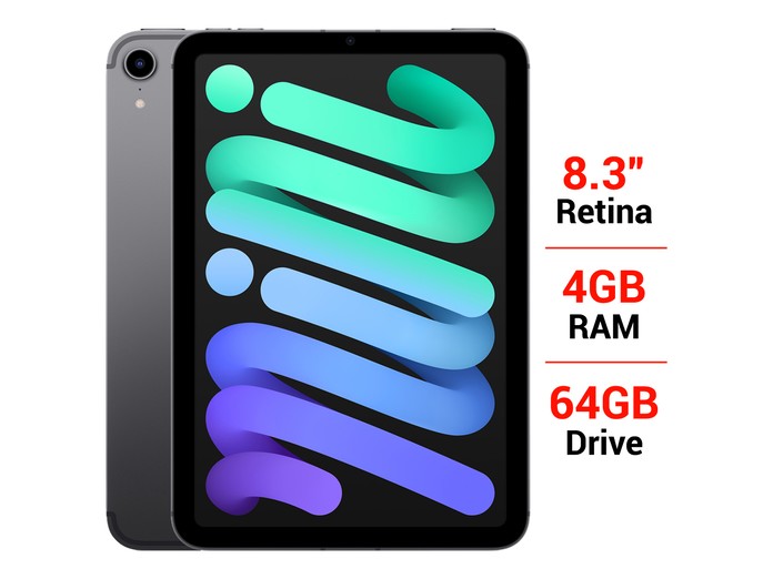 iPad Mini 6 Wifi Cellular 64GB 8.3 inch MK893ZA/A Xám (2021) giá tốt tại Nguyễn Kim