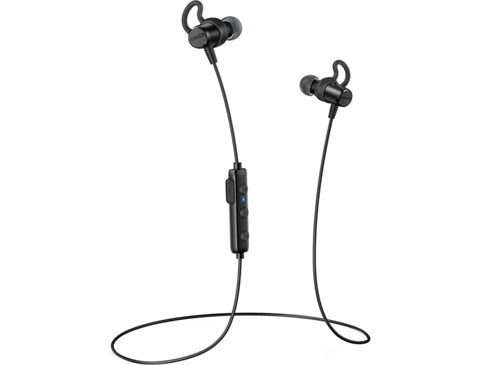 Tai nghe Bluetooth Anker SoundBuds Surge A3236 Đen Âm thanh mạnh mẽ