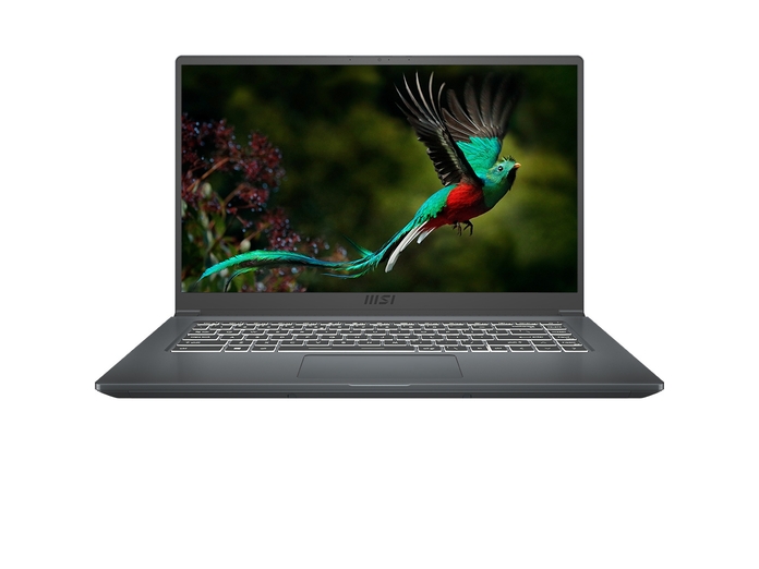 Laptop MSI Modern 15 A5M R55500U/8GB/512GB/Win11 (238VN) mặt chính diện