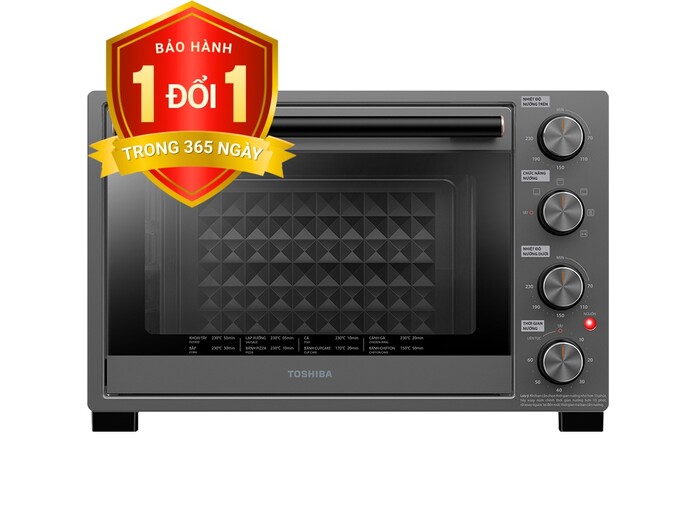 Lò nướng Toshiba 35 lít TL-MC35Z mặt chính diện