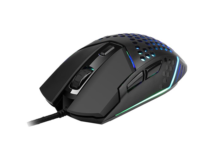 Chuột gaming có dây Zadez G-151M Đen mặt nghiêng phải