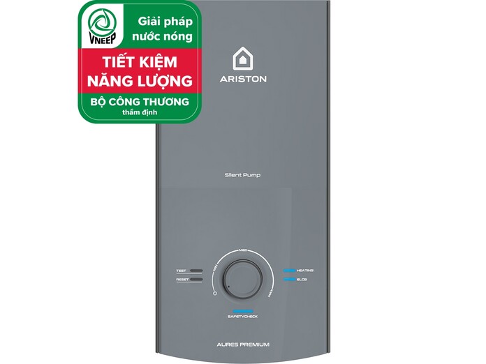 Máy nước nóng Ariston AURES Premium 4.5P Space mặt chính diện
